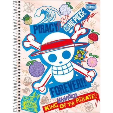 Imagem de Caderno Espiral Capa Dura Universitário Connect 10 Matérias One Piece 