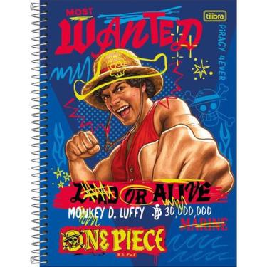 Imagem de Caderno Espiral Capa Dura Universitário Connect 10 Matérias One Piece 
