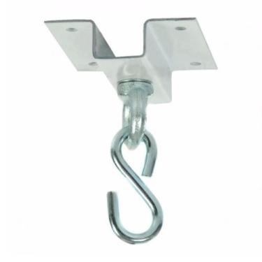 Imagem de Suporte Giratório Teto Saco De Pancada Cadeira De Balanço(BRANCO) - AR