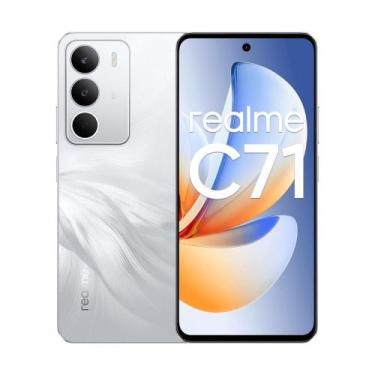 Imagem de Smartphone Realme C71 256GB 8GB RAM Dual SIM NFC Tela 6.67" - Branco
