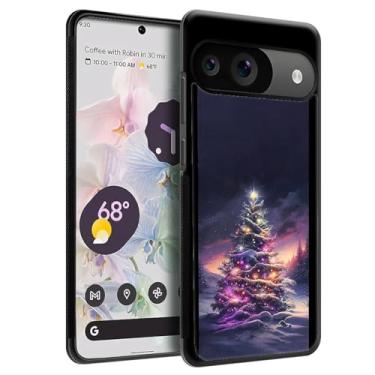 Imagem de DAIZAG Capa compatível com Google Pixel 9/9 Pro, Árvore de Natal da Noite para capa protetora com padrão personalizado antiqueda à prova de arranhões