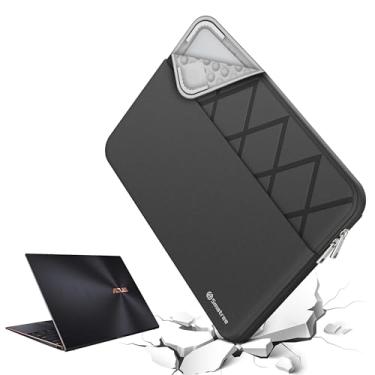 Imagem de Smatree Capa para laptop de 16 polegadas ASUS ExpertBook B6 Flip B6602F, capa protetora para laptop com bolso acessório, zíper YKK, design patenteado à prova de choque (E655)