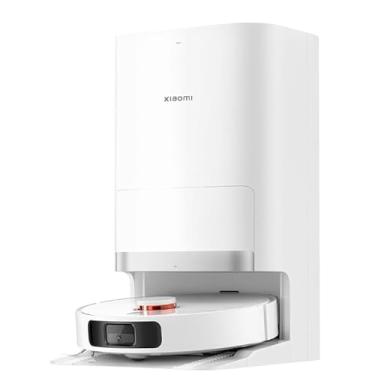 Imagem de Xiaomi Robot Vacuum X20+ com estação base inteligente multifuncional 6000Pa, potência de sucção, navegação a laser LDS, controle de voz, molhado e seco, 4 L, 30 W, C101, branco