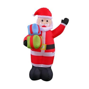 Imagem de CarpNettore Decoração de Natal Inflável Do Papai Noel para áreas Externas