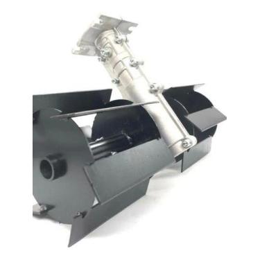 Imagem de Enxada Rotativa Para Roçadeira 9 estrias pa com 6 facas. - universal