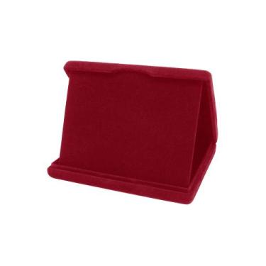 Imagem de Estojo para Placa de Homenagem 21 X 15 Cm - Rei Dos Estojos, VERMELHO