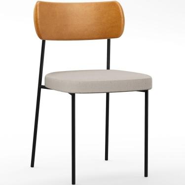 Imagem de Cadeira Para Sala De Jantar Melina L02 Whisky Cru