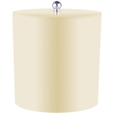 Imagem de Lixeira Para Banheiro Bege Claro 20 X 20cm 6,2l