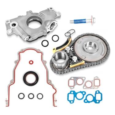 Imagem de Kit de bomba de óleo e corrente de distribuição M295 para Chevy Silverado 1500/Tahoe/Avalanche, GMC Sierra/Yukon, Buick Cadillac - Compatível com motores Vortec 4.8L 5.3L 6.0L 6.2L (não VVT)