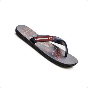 Imagem de Chinelo Infantil Dedo Cartago Dakar Azul, Preto, Azul, Bordô, 29