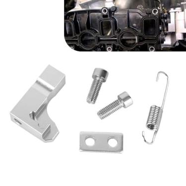 Imagem de CyperFair Kit de suporte de reparo de coletor de admissão de 5 peças, suporte de reparo preventivo de código de falha liga P2015, OE: 03L129711E 03L129711AG 03L129086 peças, compatível com VW Audi