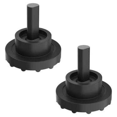 Imagem de Vilapow MJH64334701 Manípulos de fogão de substituição LG forno microondas alavanca suporte serve para LG fogão a gás botão - 2 peças