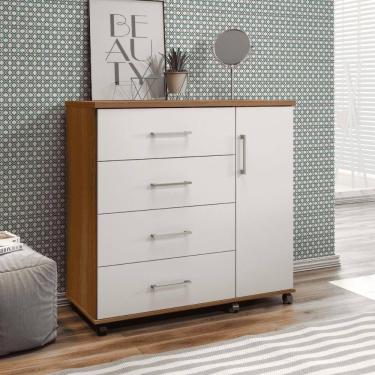 Imagem de Comoda Dinamarca Freijo-off White