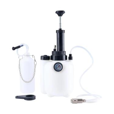 Imagem de Ysyqkn Sangrador de Freio Manual de 3 Litros, Kit de Ferramentas para Sangria de Fluido de Freio, Mangueira Longa Multifuncional, de Sangria