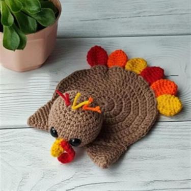 Imagem de HSYHKDSY 12 cm, 10 peças, marrom e amarelo, frango, trançado, tapetes para mesa, feitos à mão, jogo americano lavável, porta-copos trançados (café, cerca de 12 cm, 10 peças)