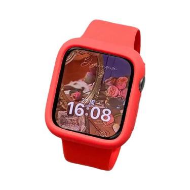 Imagem de Capa De Silicone Esportiva Coreana Fofa Para Apple Watch 9 8 7 6 SE 5 