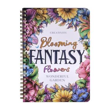 Imagem de Livro de colorir feminino, 30 páginas, com estampa floral, livros de colorir para adultos para relaxar e aliviar a ansiedade, presente para o dia das mães, aniversários, Natal, aniversários