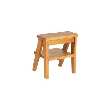 Imagem de Banco Escada Sabor Caseiro - Nozes - Meu Móvel de Madeira Marrom