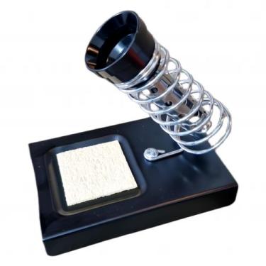 Imagem de Suporte para ferro de solda com mola e esponja - MXT JHOLSOM