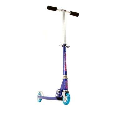 Imagem de Patinete Homem Aranha 2 Rodas Infantil Azul de Alumínio