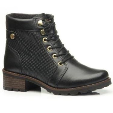 Imagem de Bota Cano Médio Couro Feminina Pegada-Feminino