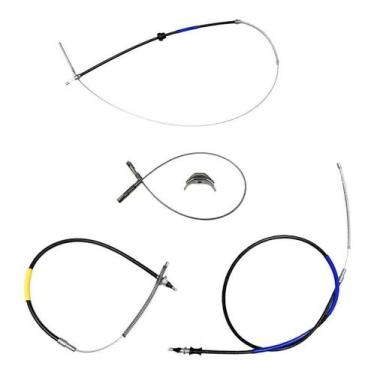 Imagem de Jogo Cabo Freio de Mão Silverado GMC 3500 HD 1997 a 2002 Cabine Simple