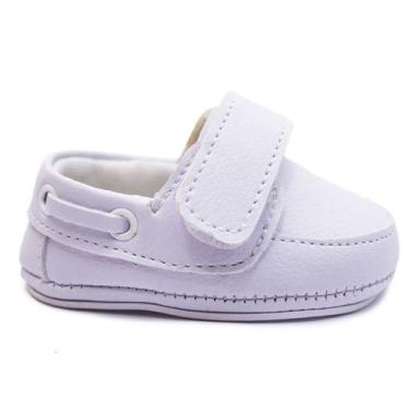 Imagem de Sapatinho Batizado Bebe Recem Nascido Menino Mocassim Casamento AZUL G