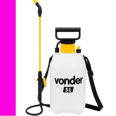 Imagem de Pulverizador Manual 5 Litros Alta Pressão Bico Ajustável - Vonder