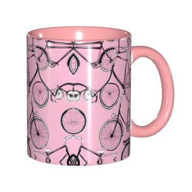 Imagem de Zeraoke Cityscape Paris Torre Eiffel França Impressão Criativa Canecas de Café, Personalizadas, Presente para Família, Tamanho 325 ml, Unissex