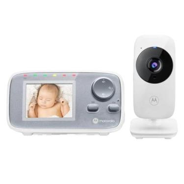 Imagem de Babá Eletrônica VM482 Tela 2.4 Monitor Temperatura Motorola