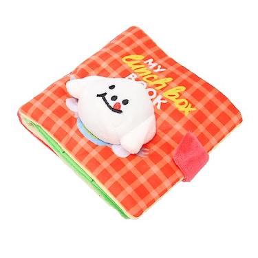 Imagem de Acouto Cães Interativos para Cheirar Livros - Cérebro de Alimentação Lenta Estimulando Brinquedos de Quebra-cabeça para Cachorrinhos de Pelúcia - Brinquedo Divertido de Escavação para Promover