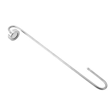 Imagem de Ymiko Difusor de Oxigênio para Aquário Em Forma de U, Atomizador de CO2 de 7 Cm, Refinador de Ar de Aço Inoxidável Com Acabamento Espelhado para Tanques de Peixes (Espelho inox versão regular 30cm)