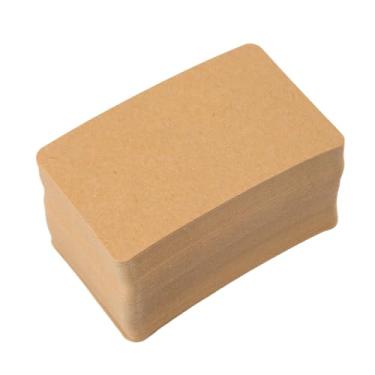 Imagem de Conjunto de cartões postais em branco grosso para impressão, papel cartolina premium para cartões comemorativos, convites de casamento, design de cartões de notas (9 x 5,4 cm / 3,5 x 2,1 pol, 350 gsm