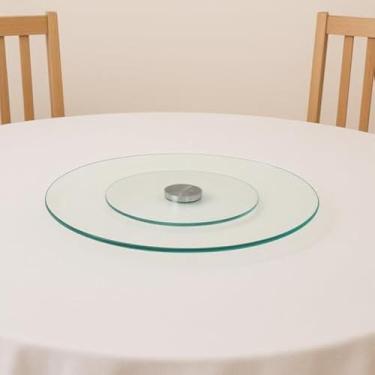 Imagem de Prato de vidro, ferramenta giratoria para confeitaria, redondo, suave, preciso, excelente, 30cm, resistente
