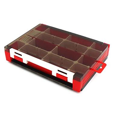 Imagem de Estojo de Armazenamento para Pesca com Lados Caixa Isca Organizador Iscas Container Equipamento