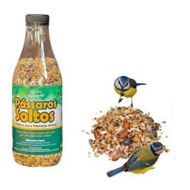 Imagem de Ração para Pássaros alpiste Passarinhos soltos Calopsitas canarinhos P