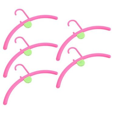 Imagem de GLOGLOW para Vestidos, Camisas, Casacos, Ternos, Organizador de Armário, Suprimentos de Secagem (Rosa Vermelha)