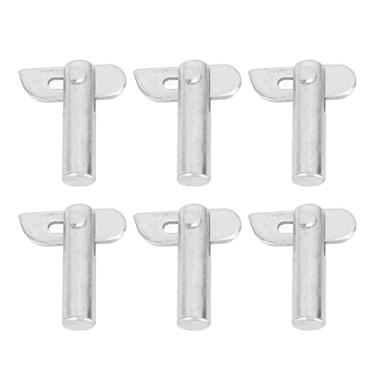 Imagem de Alomejor Conector Comum do Andaime, 50 Pces Galvanizados 12x45mm que Localizam Os Pinos da Haste para a Oxidação Móvel do Conjunto Andaime