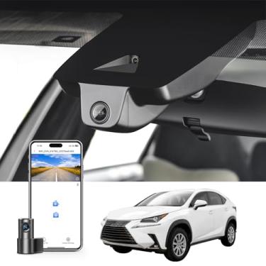 Imagem de Mangoal Câmera frontal 4K e traseira 1080p personalizada para Lexus NX 2018 2019 2020 2021 (modelo B), 350 300 Sport 250 F Premium, visual OEM, vídeo UHD 2160P, modo de estacionamento, Wi-Fi e