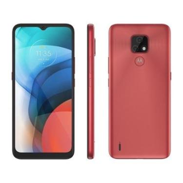 Imagem de Smartphone Motorola Moto E7 64GB 4G Octa-Core 2GB RAM 6,5” Câm. Dupla + Selfie 5MP-Unissex