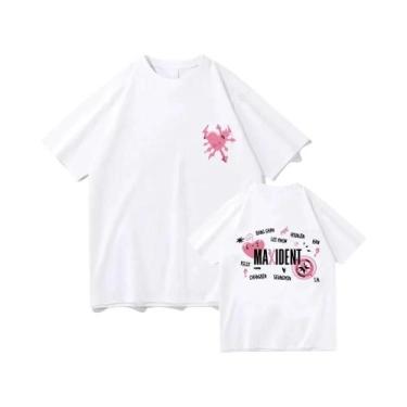 Imagem de Hot Stray Kids Maxident Camiseta Mulheres Homens Verão Casual Kpop Cam