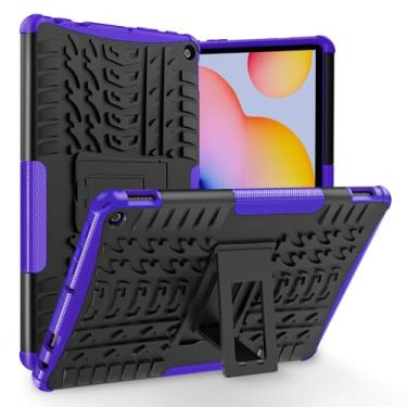 Imagem de ROISKIN Capa resistente à prova de choque de camada dupla para tablet 10 2023 13ª geração, não para iPad Samsung 10 polegadas