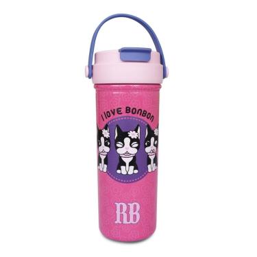 Imagem de Garrafa Térmica com Alça 500ml Original Rebbeca Bonbon-Feminino