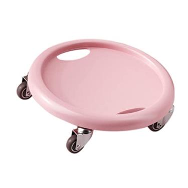Imagem de SPYMINNPOO Disco Deslizante de Treino Ab Core Slider para Treinamento Abdominal Eficaz Em Casa, Academia, 4 Rolos, PU, ​​plástico, Metal para Uso Em Academia/escritório (Rosa)