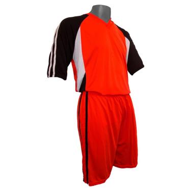 Imagem de Kit Conjunto Uniforme e Calção 4 + 1 Goleiro Estampados-Masculino