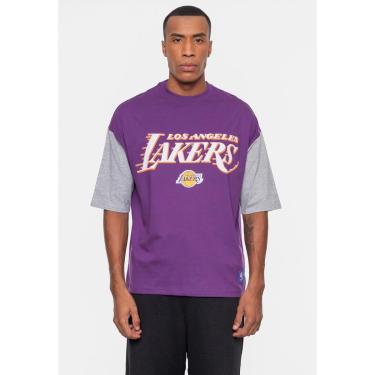 Imagem de Camiseta NBA Vintage Los Angeles Lakers Masculino-Masculino