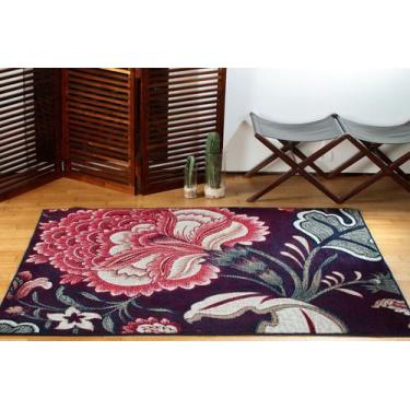 Imagem de Tapete andino 1,50 x 2,00 quarto sala hotel pousada facil de limpar an