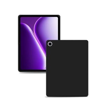 Imagem de Capa para OnePlus Pad Go 2, capa de proteção NOUKAJU Tablet, TPU flexível ultra transparente, capa de proteção para tablet OnePlus Pad Go 2 de 12,1 polegadas (preta)