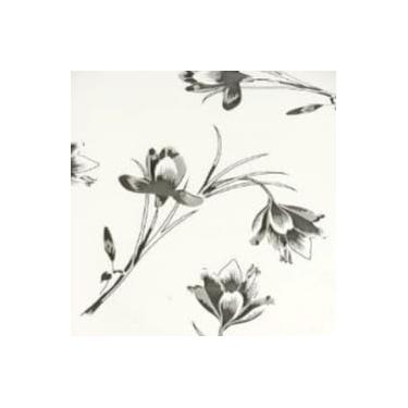 Imagem de Kit 2 Banquetas Baixa Junco Chocolate Bar Cozinha Americana Fibra Sintetica(Branco Floral)