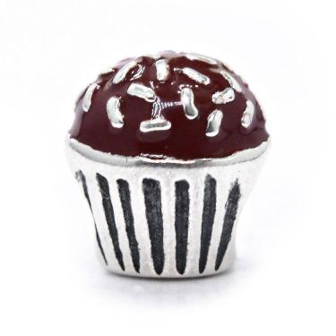 Imagem de Separador Brigadeiro Prata 925 Esmaltado 11x8mm